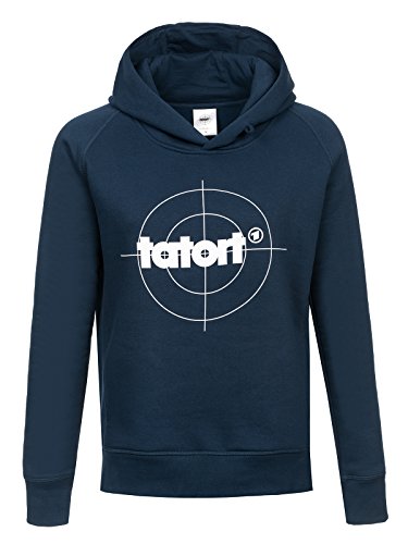 Preisvergleich Produktbild Tatort Classic Girl Hoodie Kapuzenpullover Marine, Größe:S