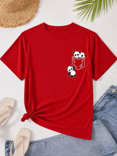 Image of Jawdrobe Women's Graphic Printed T-Shirt Soft Cotton Blend Tee for Everyday Style | Oversized Fit Half Sleeve Printed Round Neck T-Shirt for Women