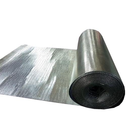Aislamiento térmico para radiador y paredes en rollo de aluminio autoadhesivo
