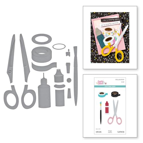 Matrices de découpe Crafty Tools Spellbinders en acier fini