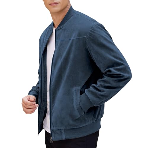 Maiyifu chaqueta casual ligera con cierre para hombre miniatura 2