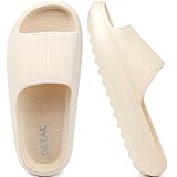 GETAC Sandalias de Mujer Sandalias Hombre, PLATAFORMA 4 cm Chanclas mujer Unisex Suela Gruesa Impermeable EVA Cómodas....