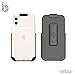 Belt Clip Holster Compatible with Apple Smart Battery Case (for iPhone 11) - Smart Case NOT Included Black