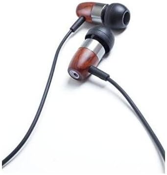 thinksound rain3 Wood In-ear Headphone with Passive Noise Isolation (Gunmetal Chocolate)