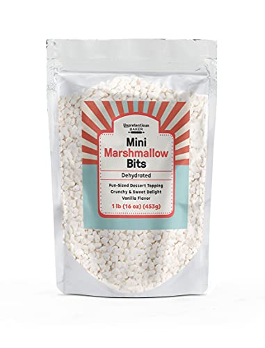 Unpretentious Mini Dehydrated Marshmallow Bits, 1 Lb, Topper For Cereal, Ice Cream, And Desserts #TOP10