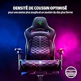 Razer Enki - Chaise de Jeu avec Support Lombaire intégré, Chaise de Bureau, Cuir synthétique...