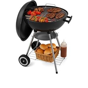 18 Inch Portable Charcoal Grill –...