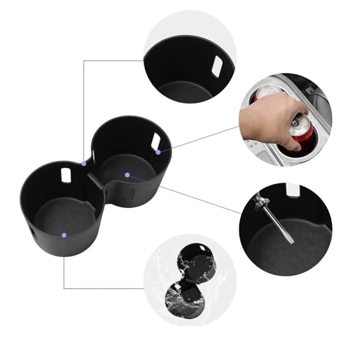 Porte-gobelet console centrale Hyundai Ioniq 9, fixez vos bouteilles et rangez vos clés - 4