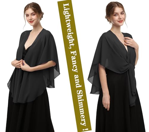 Shawls and Wraps for Evening Dresses Sheer Chiffon Women Elegant Soft Silky Scarf Scarve Wedding Bridal Stole4