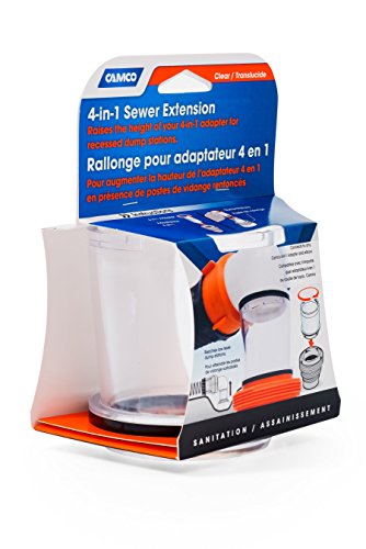 Image of Camco 39735 4-n-1 Sewer Extension for Recessed Dump Station (Pack of 3)