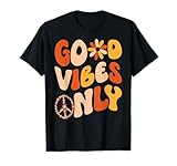 Photo Gallery buone vibes solo pace amore 60 anni 70 tie dye groovy hippie maglietta Photo Gallery buone vibes solo pace amore 60 anni 70 tie dye groovy hippie maglietta