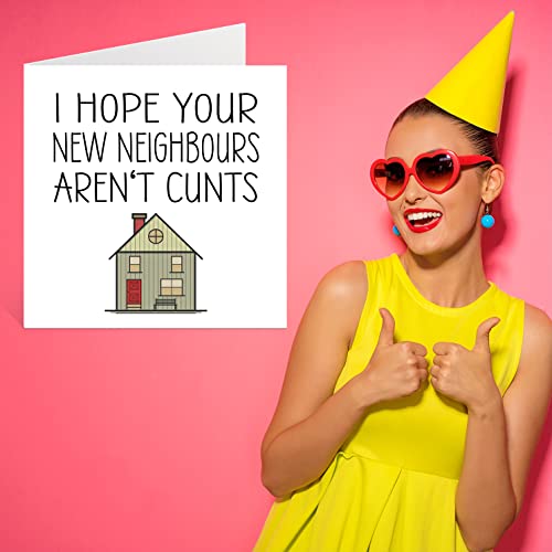Rude Housewarming Card for New Neighbors - Congrats & Fun! - Image 7