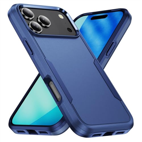 Coque rigide iPhone 17 Air bleu unie finition haute résistance