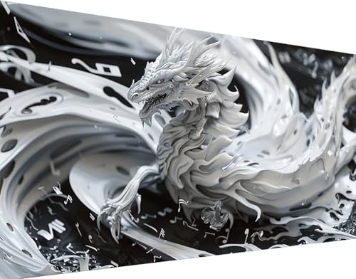 Diamond painting dragon grand format 70x140cm broderie diamant kit complet T-0