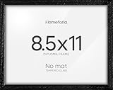 Homeforia Marco de diploma de 8.5 x 11 pulgadas, marco