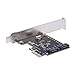 6GBPS PCI-E Cards PCI Express to SATA 3.0 2-Port SATA III 6Gbps Expansion Adapter Boards Compliant with PCIE 2.0 Expansion Card for Controller Sata