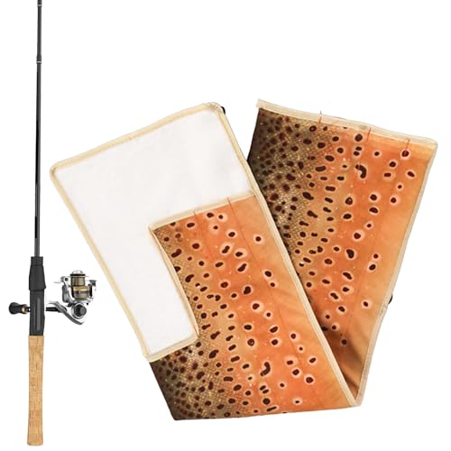 Generisch para cañas de Pescar, 4 Compartimentos, Protectora de 84 cm, para Barco, Orilla, Viaje, Transporte, Lago, río, Exterior, Piel de corvina Amarilla, Siehe Beschreibung, Ver