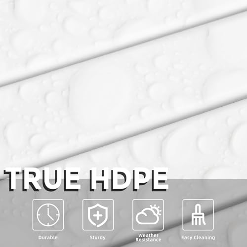 Adirondack-Side-Table-Outdoor-HDPE-Small-Outdoor-Table-for-PatioOutside-End-Table-for-Porch-Deck-Pool-Weather-ResistantEasy-MaintenanceIndoor-or-Outdoor-Use-White Adirondack Side Table Outdoor HDPE Small Outdoor Table for PatioOutside End Table for Porch Deck Pool Weather ResistantEasy MaintenanceIndoor or Outdoor Use White