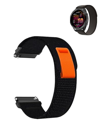 Correa deportiva de nylon para Garmin Forerunner 570 47mm miniatura 1