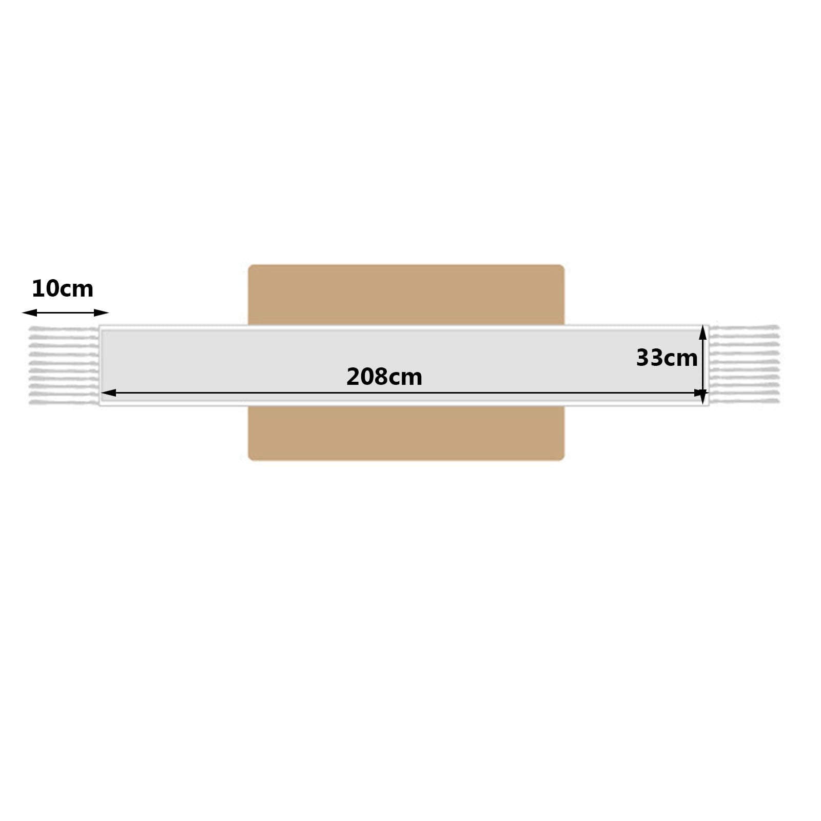 Runner da tavola in cotone e lino con nappe a mano, stile rustico, decorazione per tavolo da cucina, nappa lunga 10 cm, per feste, sala da pranzo, decorazione da tavolo da dessert, adatto per autunno