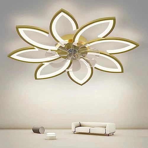 Ventilateur de plafond avec éclairage LED dimmable et lampe de plafond 90W - 5