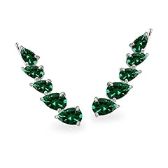 Simulated Emerald - Silver