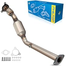 PHILTOP Direct-Fit Stainless Steel Catalytic Converter Fit for 2005-2007 Cobalt/G5 2.2L Automatic,2005-2007 HHR/Ion 2.2L Automatic Replace 54807,642780EPA Compliant