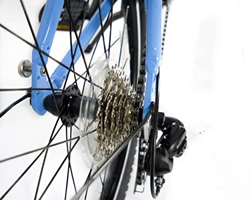 Image of ZiZZO Via 20 inch Folding Bike-Lightweight Aluminum Frame Genuine Shimano 7-Speed 26lb