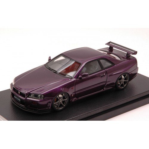 Amazon | HPI 1/43 Nissan Skyline GT-R V-spec R34 Midnight Purple