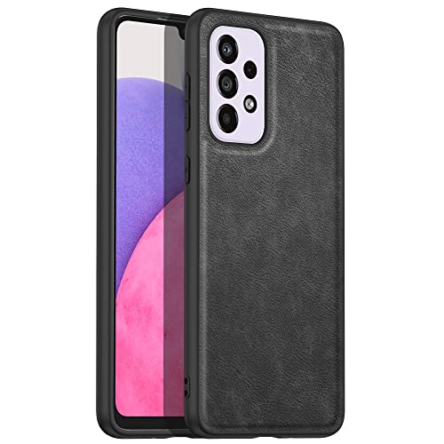 Anccer Funda Samsung Galaxy A33 5G, Estuche de Cuero TPU Suave [Ultrafino] [Anti-caída], Adecuado para Estuche Samsung Galaxy A33 5G (Negro) Cover