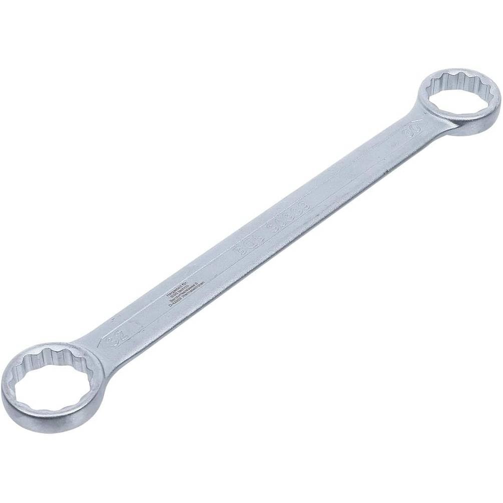 Clé polygonale double extra plate D-Work en acier résistant pour serrage précis