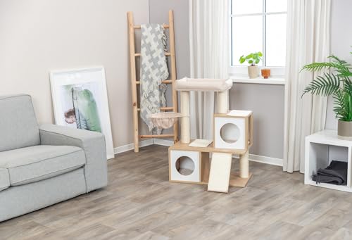 TRIXIE Addison Torre para Gatos Beige 27.2 x 15.7 x 35.4 in miniatura 5