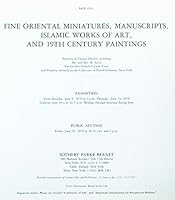 Fine Oriental Miniatures Manuscripts Islamic Works of Art and 19th Century Paintings Sotheby Parke Bernet June 15 1979 Auction 4264 B01M5GKL62 Book Cover
