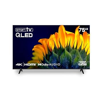 Smart TV QLED 75 polegadas 4K