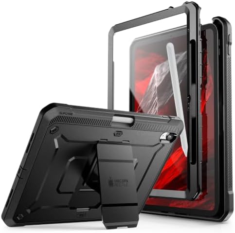 SUPCASE for iPad 11th Gen A16 11" 2025 Case with Screen Protector, Black