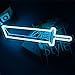 FF7 Cloud Buster Sword Neon Signs for Gameroom Wall Decor, Cloud Strife Steel Knife Neon Lights for Men Cave, Game Room Bedroom Neon for Bar Pub Teen Boy Gifts 15 * 5 IN