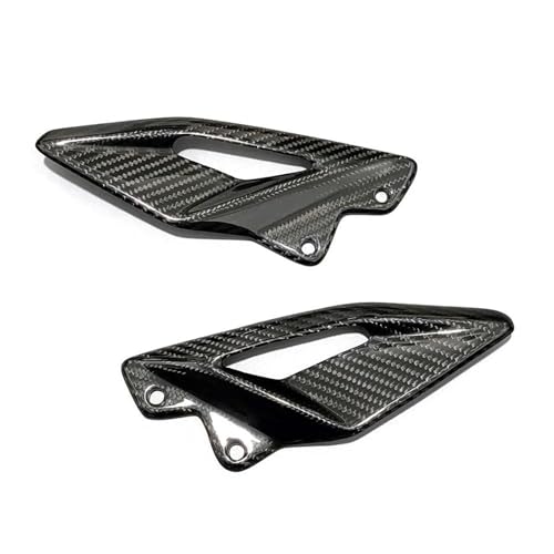 Plaques de protection talon carbone Street Triple pour sorties piste - 7