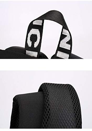 Jupkem Hawkins Middle School Av Club College Usb Charging Backpack Laptop Bag Travel Bookbag Daypack (Balck) #TOP5