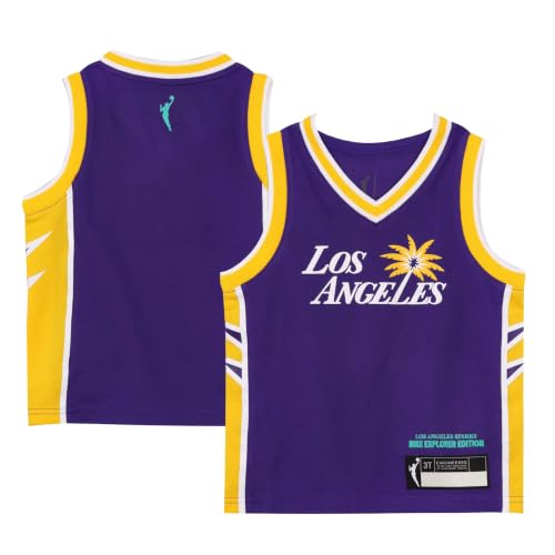 Los Angeles Sparks WNBA Infants Toddler 12M-4T Purple Explorer Edition Blank Jersey - 4T