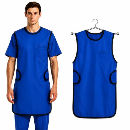 Image of 0.5mmpb Xray Lead Apron for Xray with Thyroid Shield Collar,Lead Gown,Dental Xray Shield