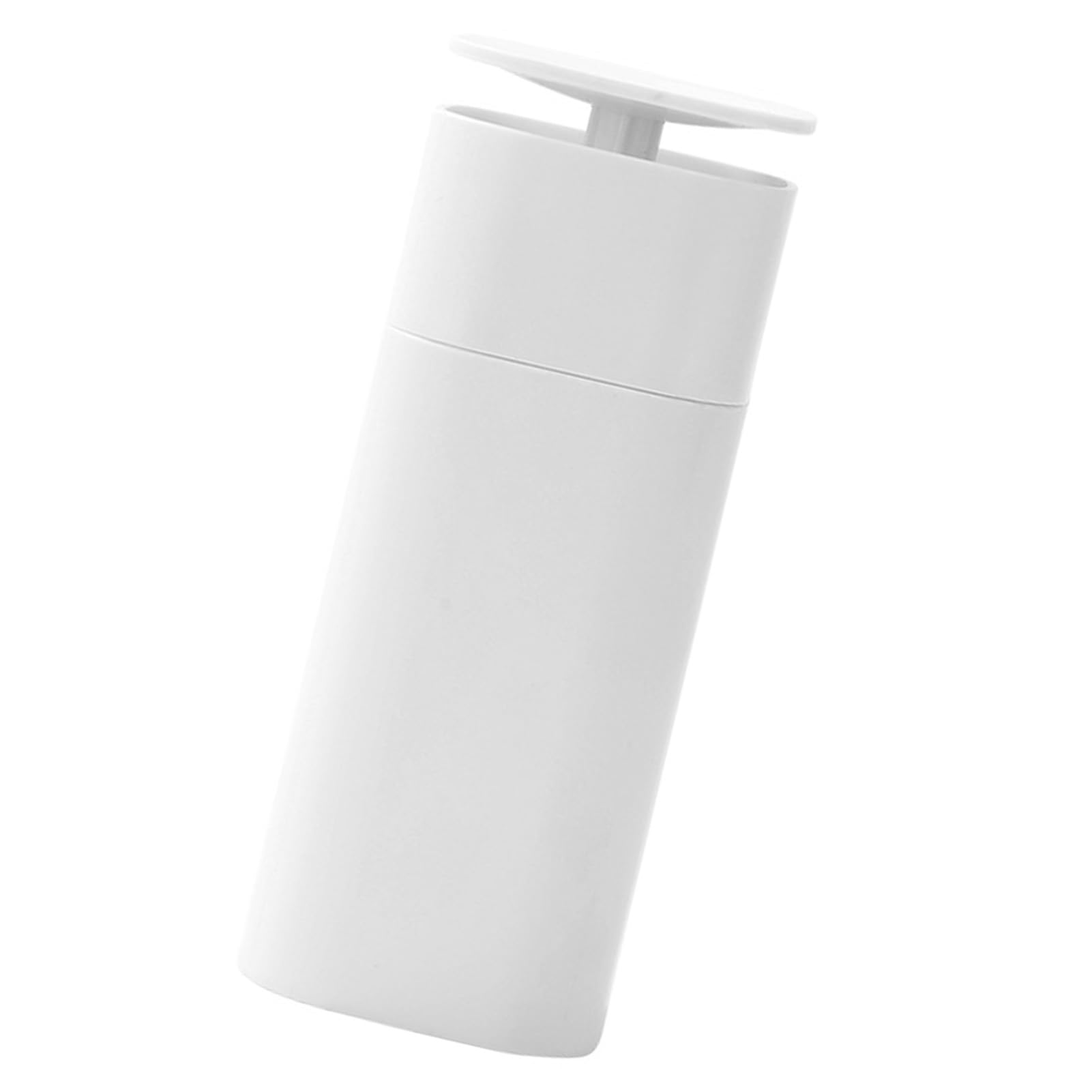Pousser Le Distributeur de Pompes à Distribution de Pompes à Distribution Précise pour Routine Soin Quotidien, Distributeur en Plastique Portable pour Voyager en Lotion (White)