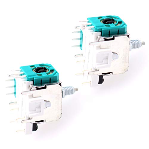 Image of Deal4GO 2 Pack 3D Internal Analog Stick Joystick Modules Threaded Thumbstick Replacement for Xbox one Elite 2 Controller