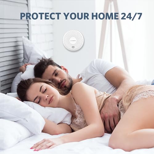 Hathephs CS01 Smoke Detector Carbon Monoxide Detector Combo 10 Year Battery, Hathephs Ultra-Thin Smoke & Co Alarm thumb #7