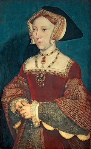 Tableau moderne Jane Seymour par Hans Holbein posters d'art décoration chambre 60x90