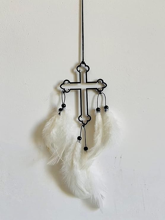Christianity Dream Catcher for Car Hanging, Home & Office Decor (Pack of 1)