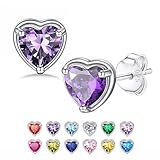 pendientes aguamarina suarez 💞 Piedra de cumpleaños de 12 meses: este pendiente de piedra tiene 12 piedras preciosas de diferentes colores, que corresponden a la piedra de cumpleaños mensual. Puede elegir el color en función del mes de nacimiento. Este anillo de tremella se caracteriza por la alternancia de diseños de piedras preciosas blancas y piedras de cumpleaños de colores, añadiendo un toque de elegancia y simbolismo a su ropa diaria.