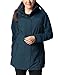 VAUDE Skomer II Winterparka Damen – Winterjacke Damen wasserdicht, winddicht & atmungsaktiv, wattierte Outdoorjacke Damen mit PrimaLoft Isolierung & Eco Finish – in Blau, Größe: 40