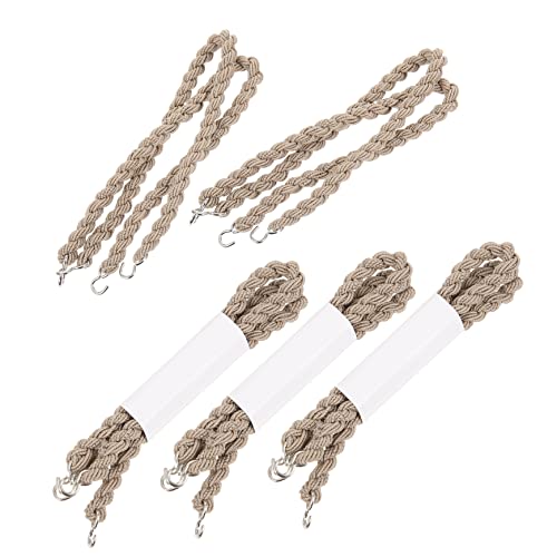 Clispeed Leggings Elastic Tie Front Shirt Troucer Leg Ties Outdoor Leg Tie Rope Trouser Leg Strap Cycling Boot Bands Leggings Ropes Blousing Garters Elastic Band Camping Khaki 50 Pcs #TOP6