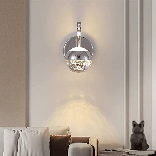 Lámpara de pared burbujas cristal LED inalámbrica recargable interior 3