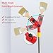 Dotexion Multi-Angle Paint Brush Extension Pole Kit Handheld Paint Tool Extender Attachment Bracket Suitable for Ceiling, Window
